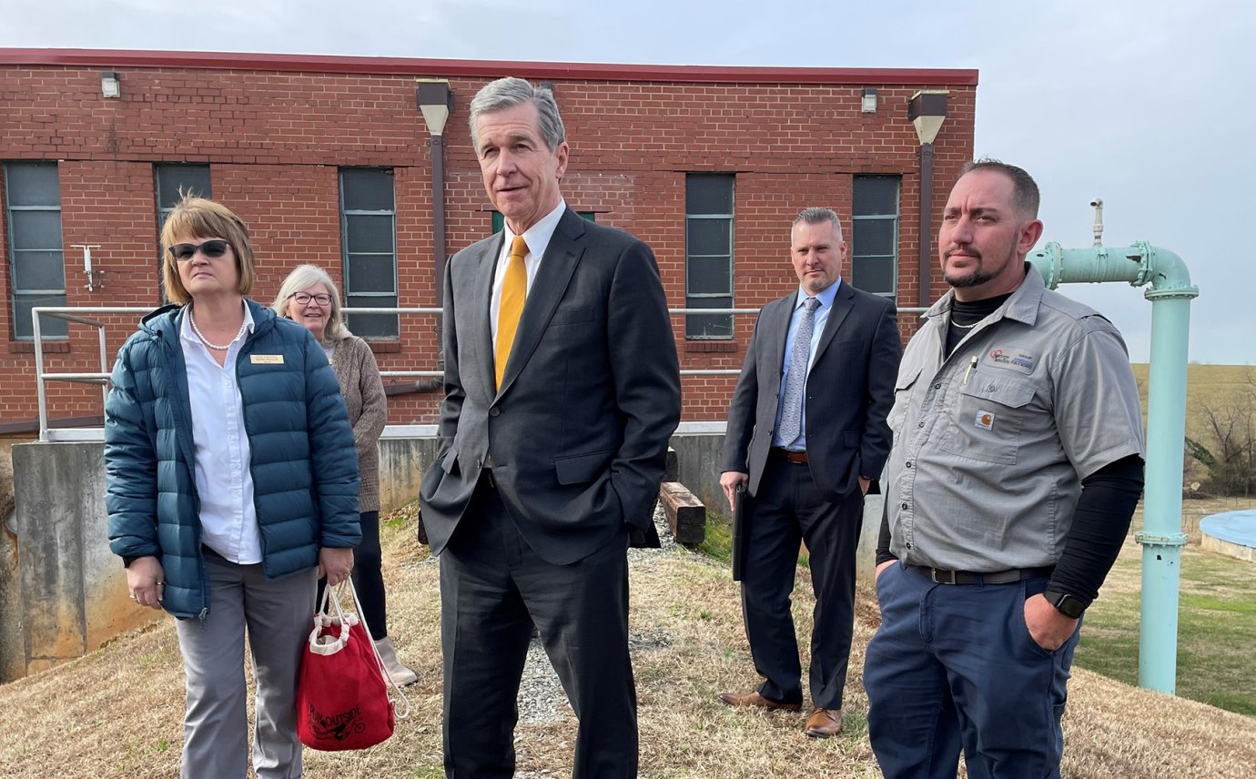 image for Wooten President Joins Gov. Cooper to Highlight Water System Upgrades