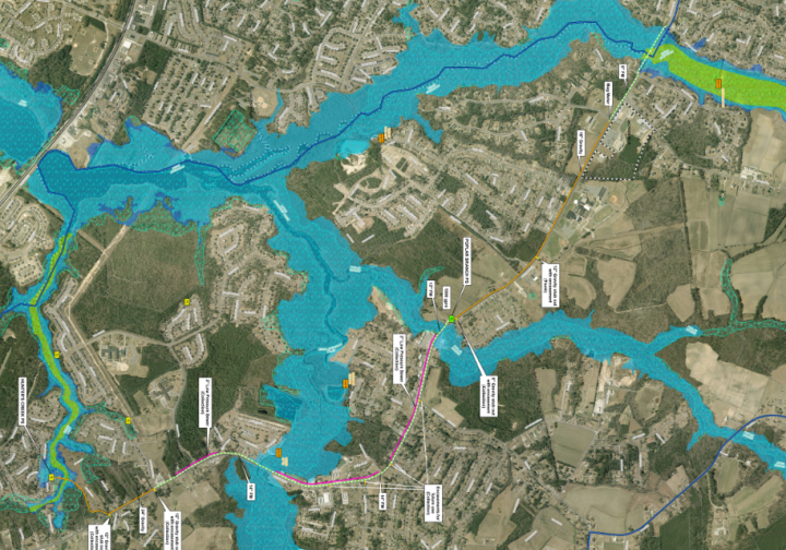 image for Economical Trunk Sewer Incorporated into NCDOT Project